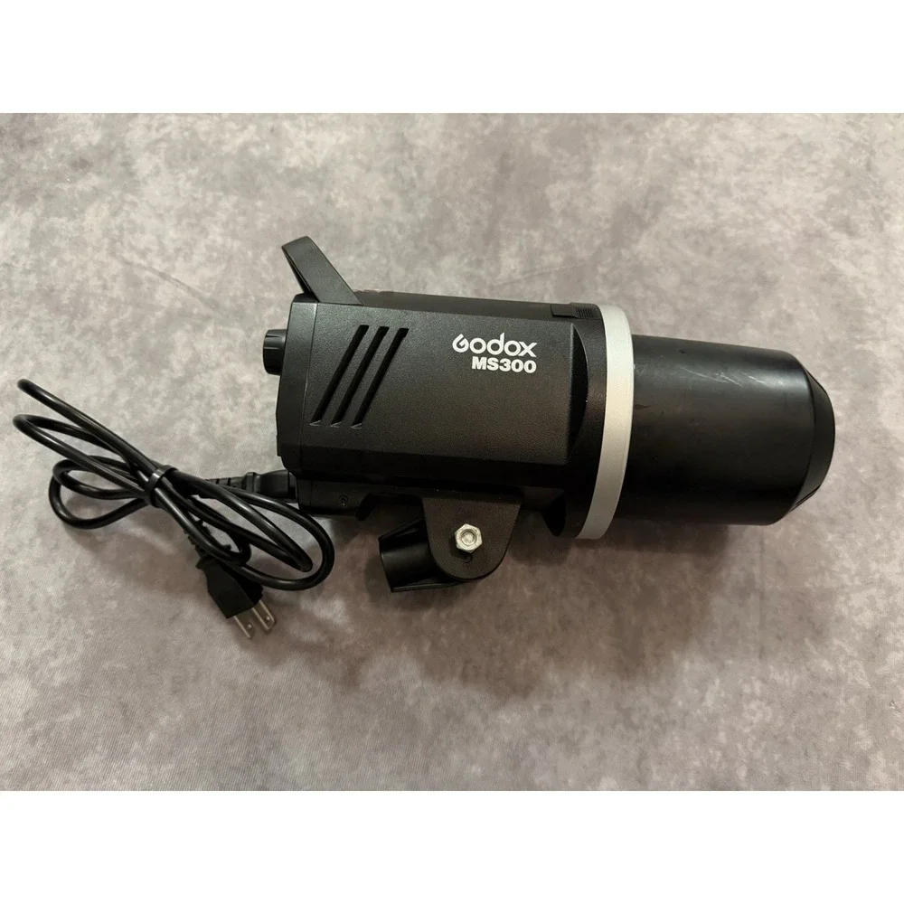 Godox MS300 300W AC Studio Monolight Strobe Bowens Mount Slave Cell Black